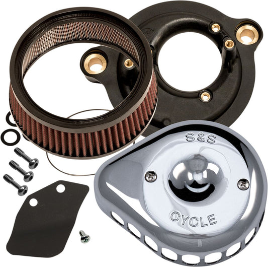 S&S CYCLE AIR CLNR CHR MTD M8 170-0435C