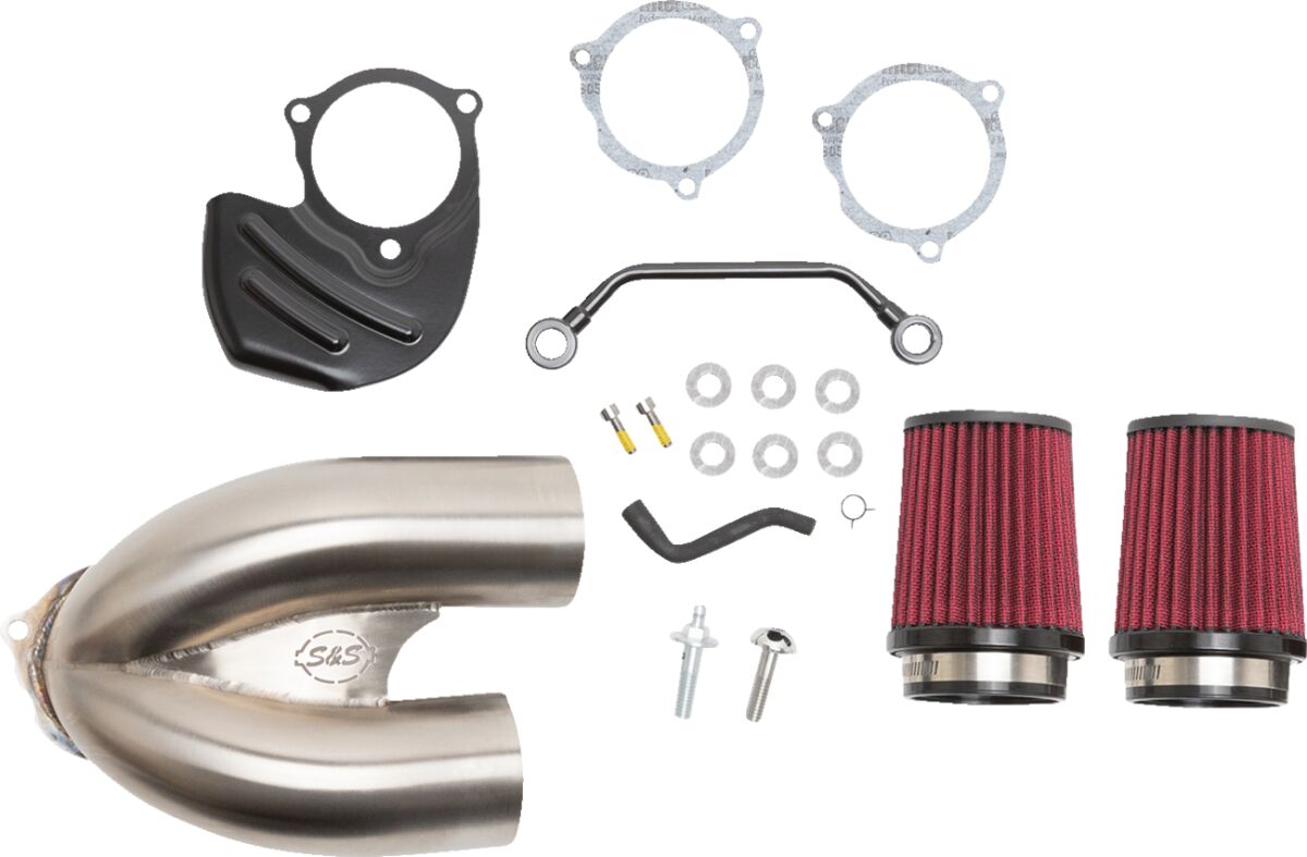 S&S CYCLE AIRCLEANER T/I 17+M8 SS 170-0565A