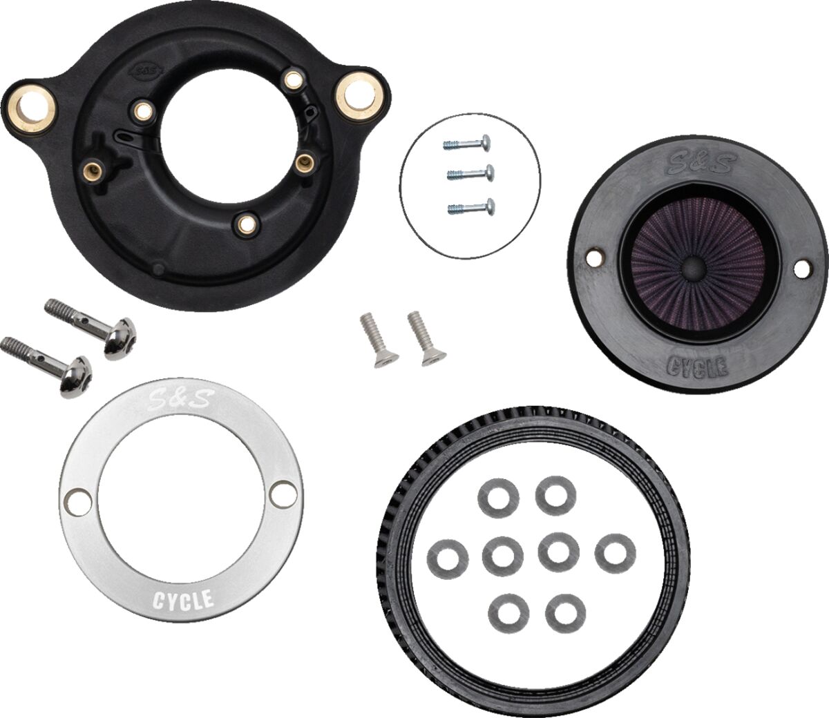 S&S CYCLE AIR CLEANER A-STNG 17-22R 170-0714A