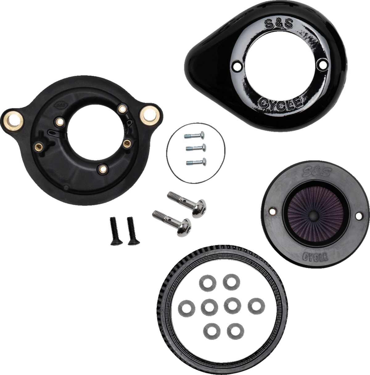 S&S CYCLE AIR CLEANER A-STNG 17-22B 170-0718A