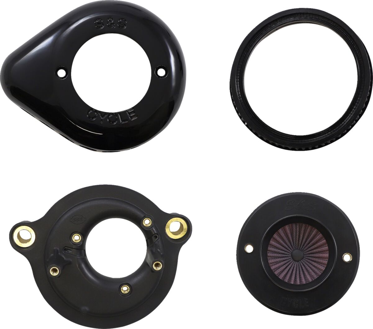 S&S CYCLE AIR CLEANER A-STNG 17-22B 170-0718A
