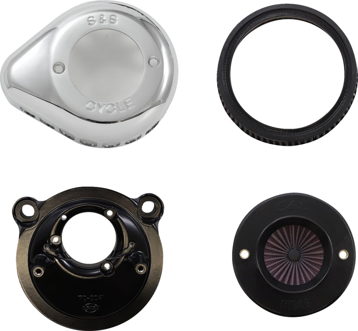 S&S CYCLE AIR CLEANER A-STNG 07-22B 170-0725A