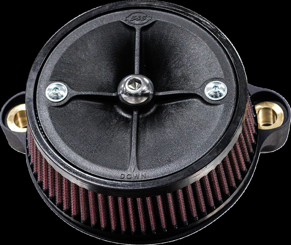 S&S CYCLE Stealth Air Cleaner Kit - No Cover - M8 170-0803