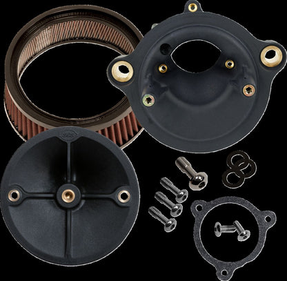 S&S CYCLE Stealth Air Cleaner Kit - No Cover - M8 170-0803