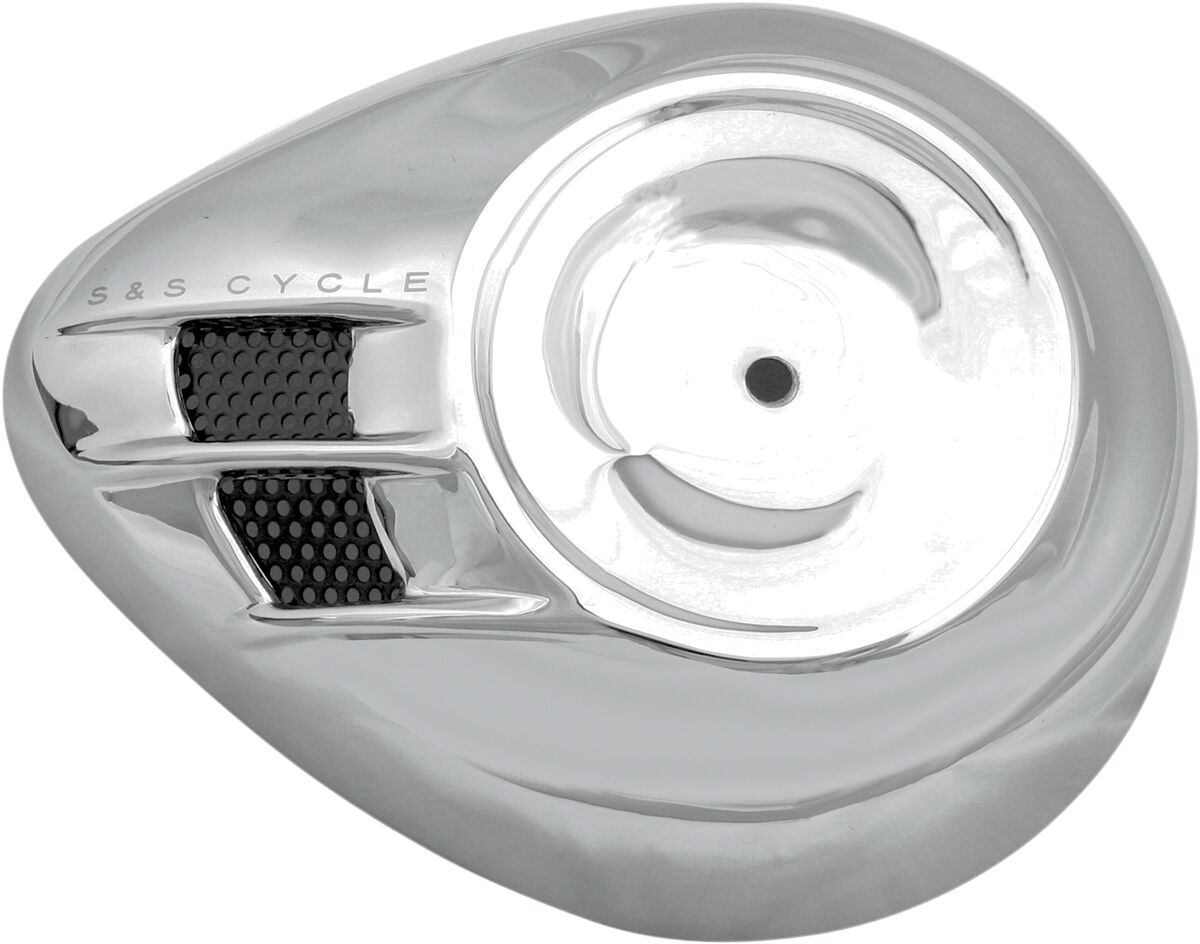 S&S CYCLE AIR CLEANER COVER STEALTH AIRSTREAM CHROME 170-0118