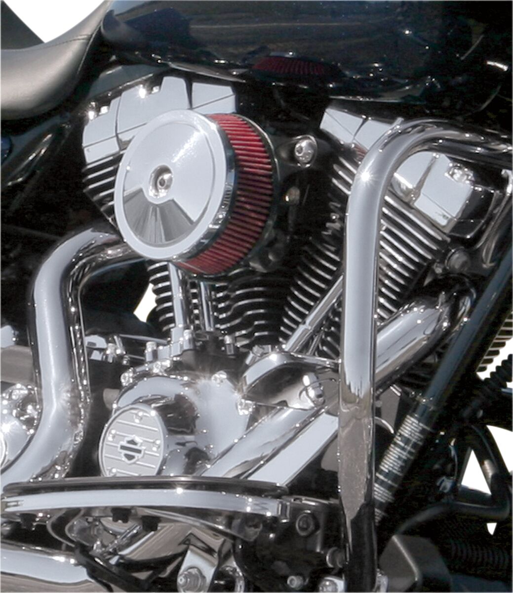 S&S CYCLE AIR CLEANER COVER STEALTH BOBBER DOMED CHROME 170-0120
