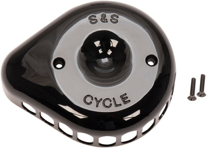 S&S CYCLE COVER AIR CLEANER MINI TEAR DROP BLACK 170-0366