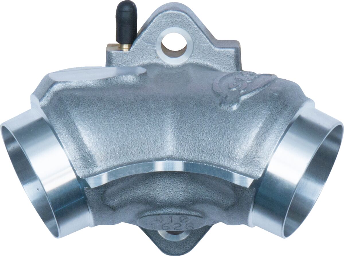 S&S CYCLE MANIFOLD, PORTS, 1-7/8", VOES, #410, NATURAL 160-1628