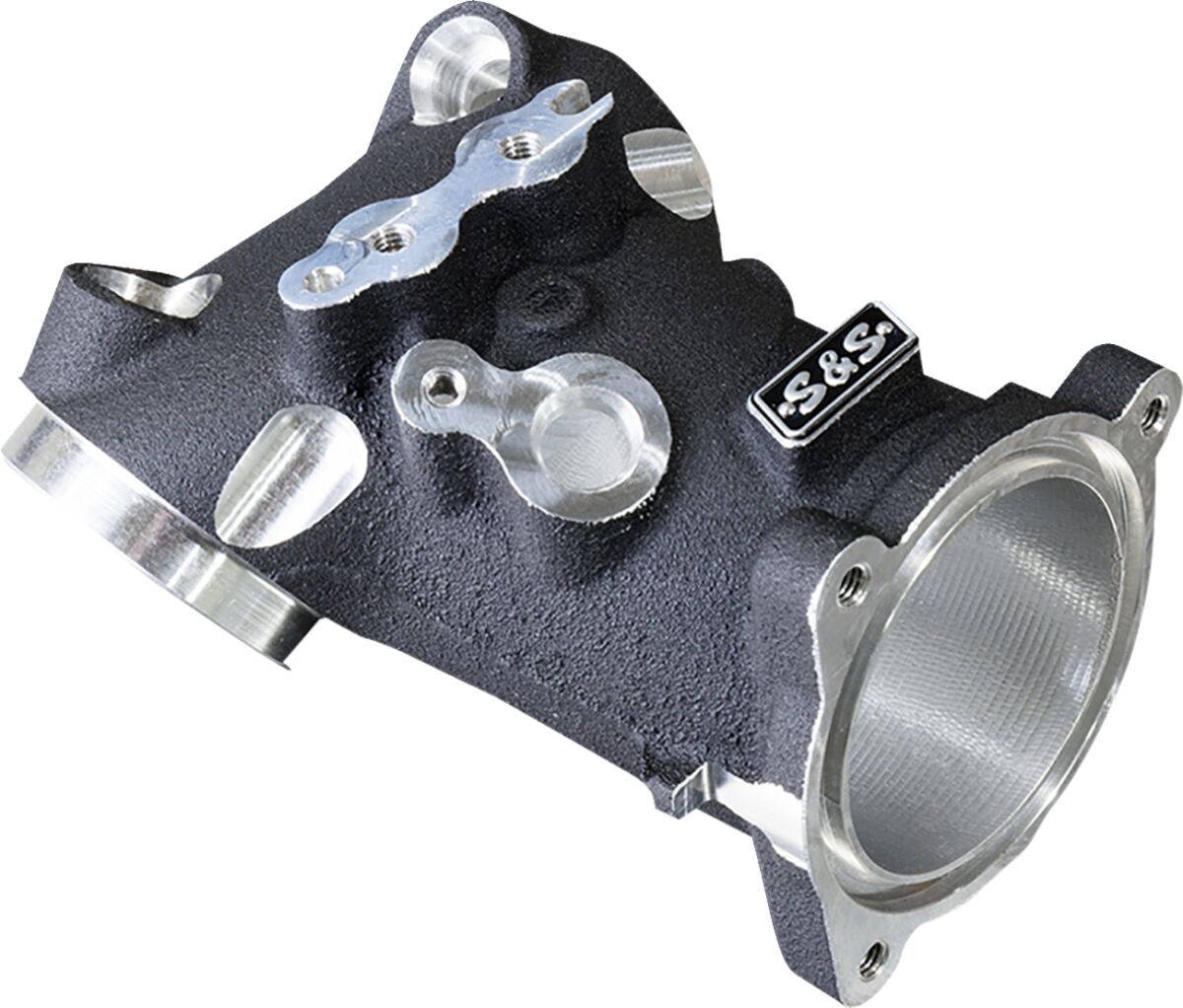 S&S CYCLE Performance Manifold - M8 - 55 mm - Black 160-0276