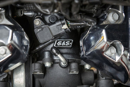 S&S CYCLE Performance Manifold - M8 - 55 mm - Black 160-0276