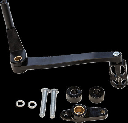 S&S CYCLE Brake Pedal mid-mount Black M8 Softail 560-0370