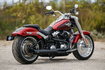 S&S CYCLE 2-1 Exhaust - Black - M8 Softail 550-0857