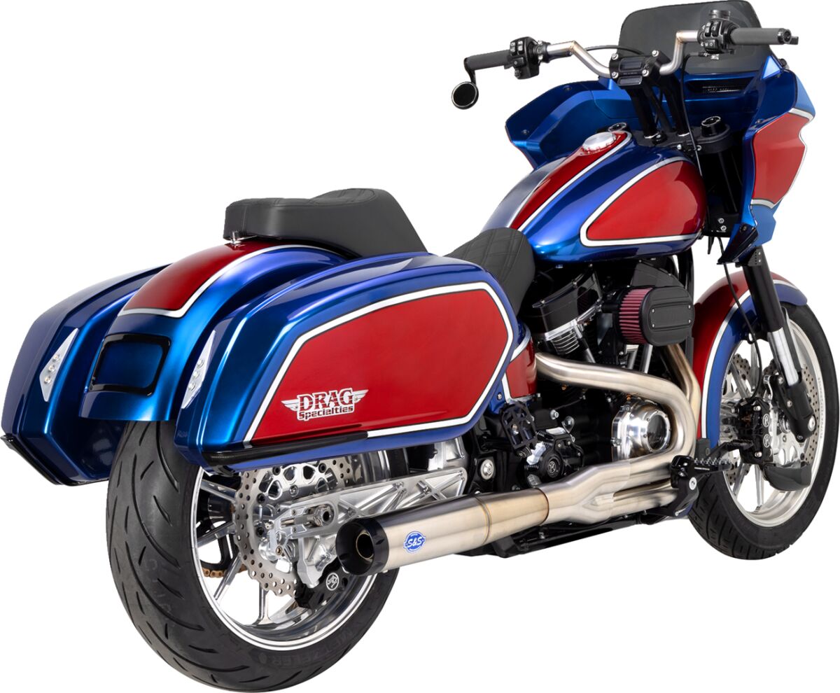 S&S CYCLE EXHAUST - 50ST - 2-1 SUPERSTRE 550-0996B