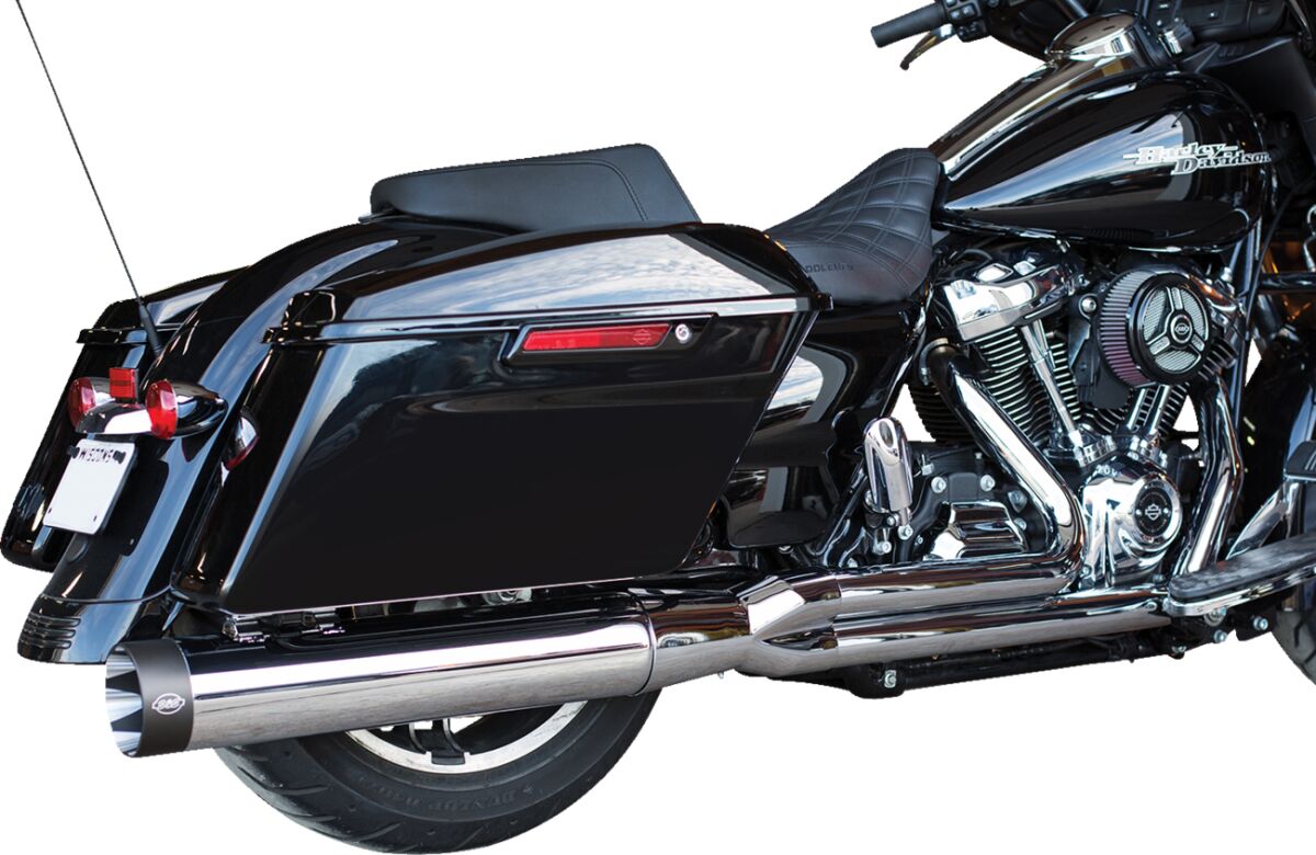 S&S CYCLE EXH 50ST 2-1 CHR 17-21 FL 550-0758D