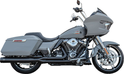 S&S CYCLE Exhaust GNX Race Only 2:1 Black M8 Touring 2017-25 550-1167