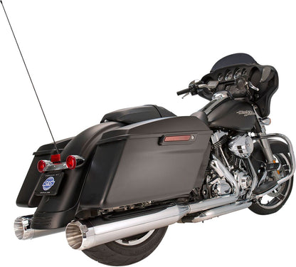 S&S CYCLE MUFFLER 4.5" SLIP-ON MK45 CHROME THRUSTER END CAP-CHROME BODY FINISH 550-0620