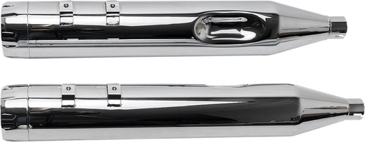 S&S CYCLE MUFFLER 4.5" SLIP-ON MK45 CHROME THRUSTER END CAP-CHROME BODY FINISH 550-0620