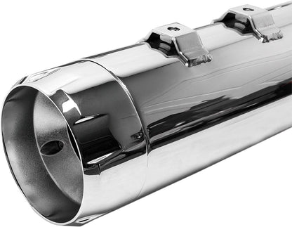 S&S CYCLE MUFFLER 4.5" SLIP-ON MK45 CHROME THRUSTER END CAP-CHROME BODY FINISH 550-0620