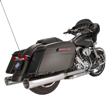 S&S CYCLE MUFFLER 4.5" SLIP-ON MK45 CHROME TRACER END CAP-CHROME BODY FINISH 550-0624