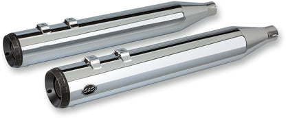 S&S CYCLE MUFFLERS GRAND NATIONAL SLIP-ON CHROME 550-0693