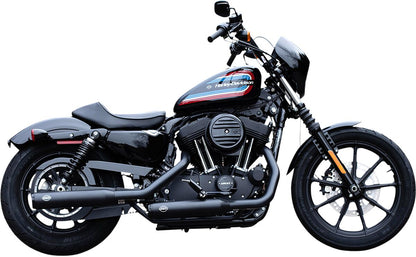 S&S CYCLE Grand National EC Slip On Mufflers Black/Black 550-1001