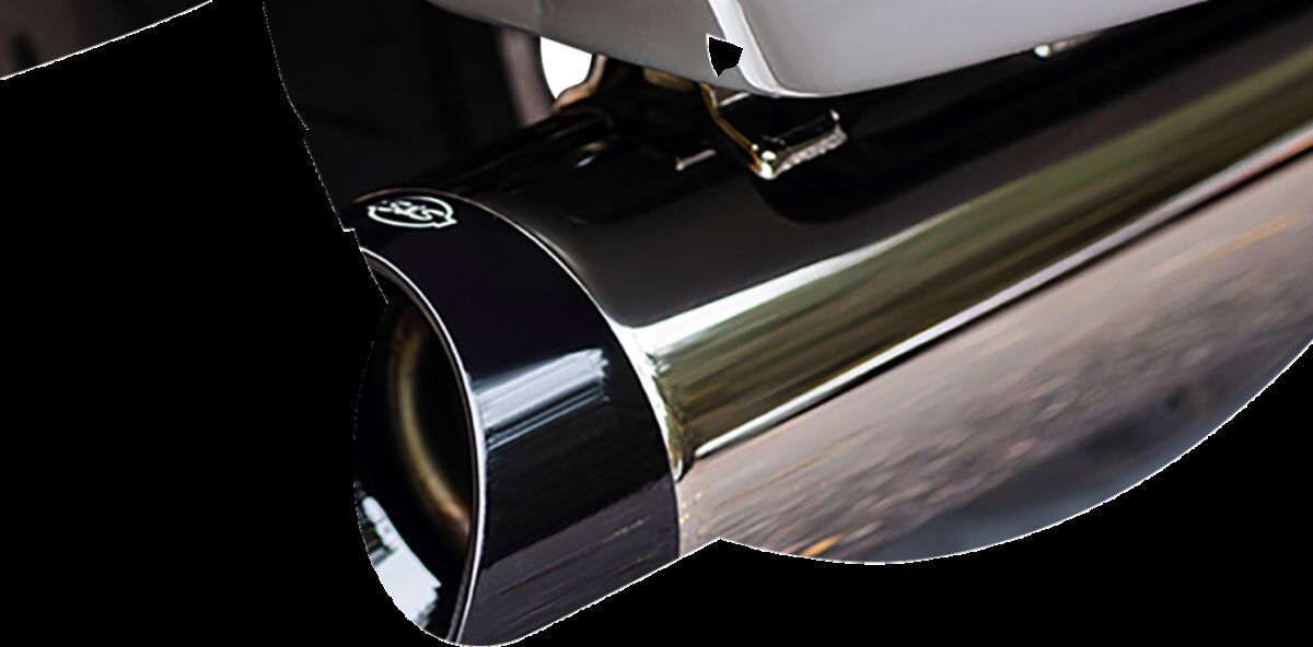 S&S CYCLE Muffler S/O MK45 Lava Chr Blk E/C 50 State M8 Tour 17-24 550-1113