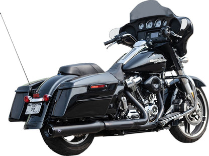 S&S CYCLE Muffler Swindler 2:1 Black 4.5" M8 Touring 550-1141