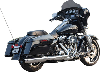 S&S CYCLE Muffler Swindler 2:1 Chrome 4.5" M8 Touring 550-1142