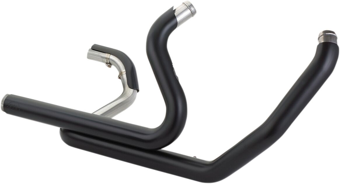 S&S CYCLE HEADER SYSTEM DUAL FOR MILWAUKEE M8 BLACK 550-0705