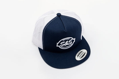 S&S CYCLE HAT TRUCKER NAVY 510-0736