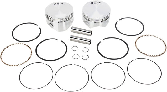 S&S CYCLE FORGED PISTON KIT 113"-ENGINE 4" +0.020" 92-1412