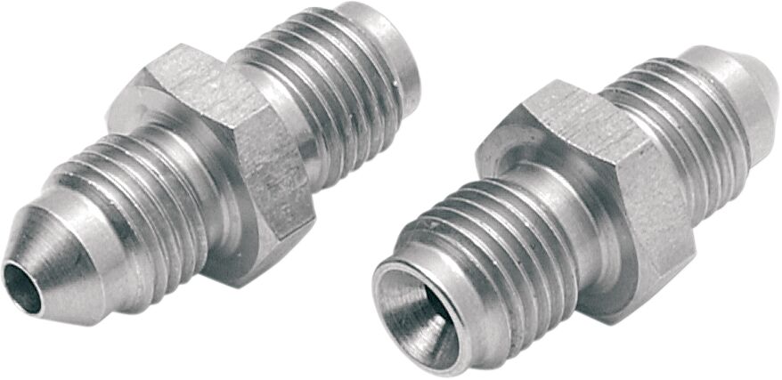 GOODRIDGE BRAKELINE ADAPTER FOR AN-03 HOSE STAINLESS-STEEL 2x MALE 3/8x24 JIC/UNF TO 3/8x24 JIC/UNF INVERTED 815-03VC