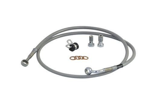 GOODRIDGE Brakeline Kit Stainless-Steel Clear-Coated Rear H-D Fxstsb 95-97 HDT0052-2RCH/CL