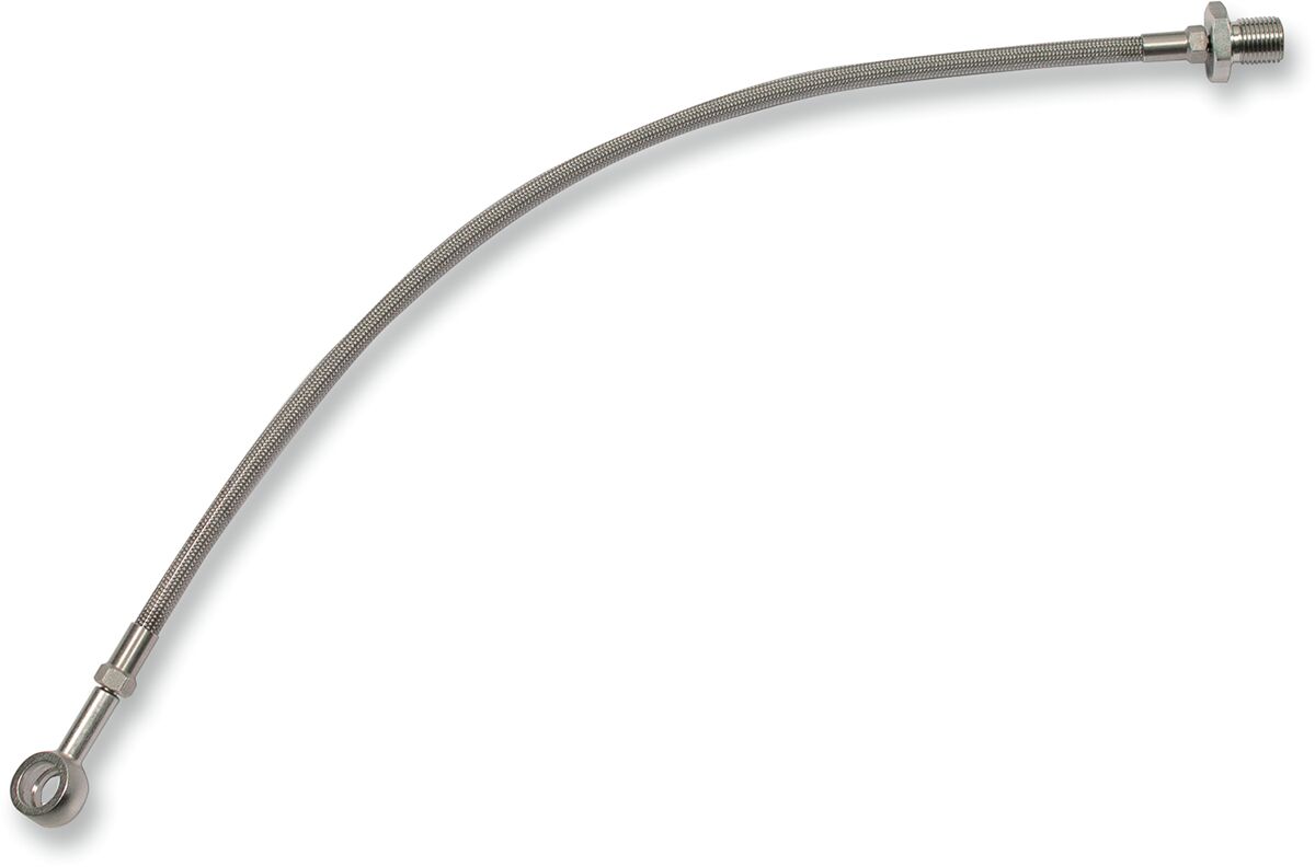 GOODRIDGE BRAKELINE TEFLON/STAINLESS-STEEL CLEAR-COATED LENGTH 4m 600-02CLG-4