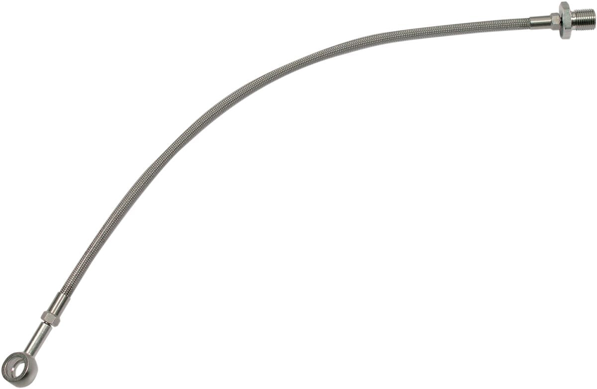 GOODRIDGE BRAKELINE TEFLON/STAINLESS-STEEL CLEAR-COATED LENGTH 4m 600-02CLG-4