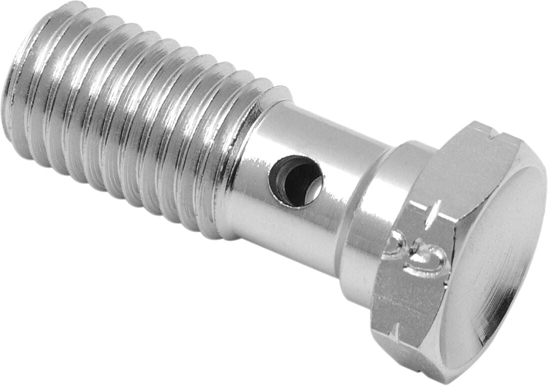 GOODRIDGE BRAKELINE BANJO BOLT CHROME LENGTH 31,0mm M12x1,5 H-D XL 04-11 DUAL DISC P992-04-M12CH
