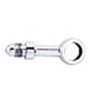 GOODRIDGE BANJO FITTING STRAIGHT ALUMINIUM -03 HOLE-�~ 10mm MALE 3/8x24 JIC/UNF BLACK 592-03DBK