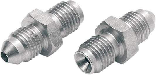 GOODRIDGE BRAKELINE ADAPTER ADAPTER JIC/JIC STAINLESS-STEEL -02-02 2x MALE 5/16x24 CHROME AN815-02C
