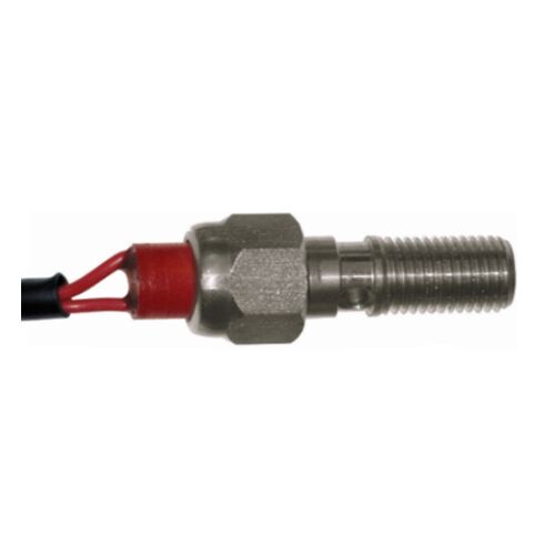 GOODRIDGE BANJO BOLT SINGLE WITH BRAKELIGHT SWITCH STAINLESS-STEEL 3/8x24 JIC/UNF BL775-03C