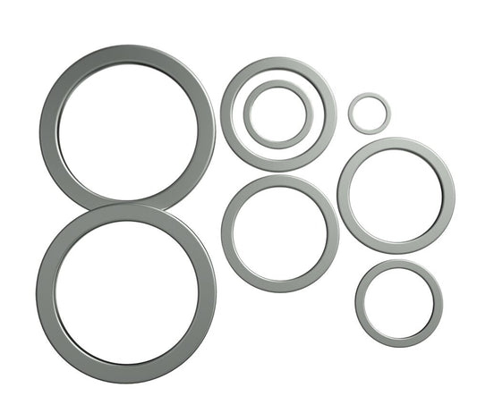 GOODRIDGE CRUSH WASHER ALUMINIUM INNER-�~ 11,3mm OUTER-�~ 17,3mm THICKNESS 1,2mm 6PKG CW901-04-6