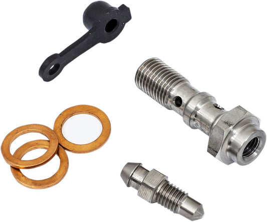 GOODRIDGE BLEED NIPPLE DOUBLE BOLT 773-03BNC