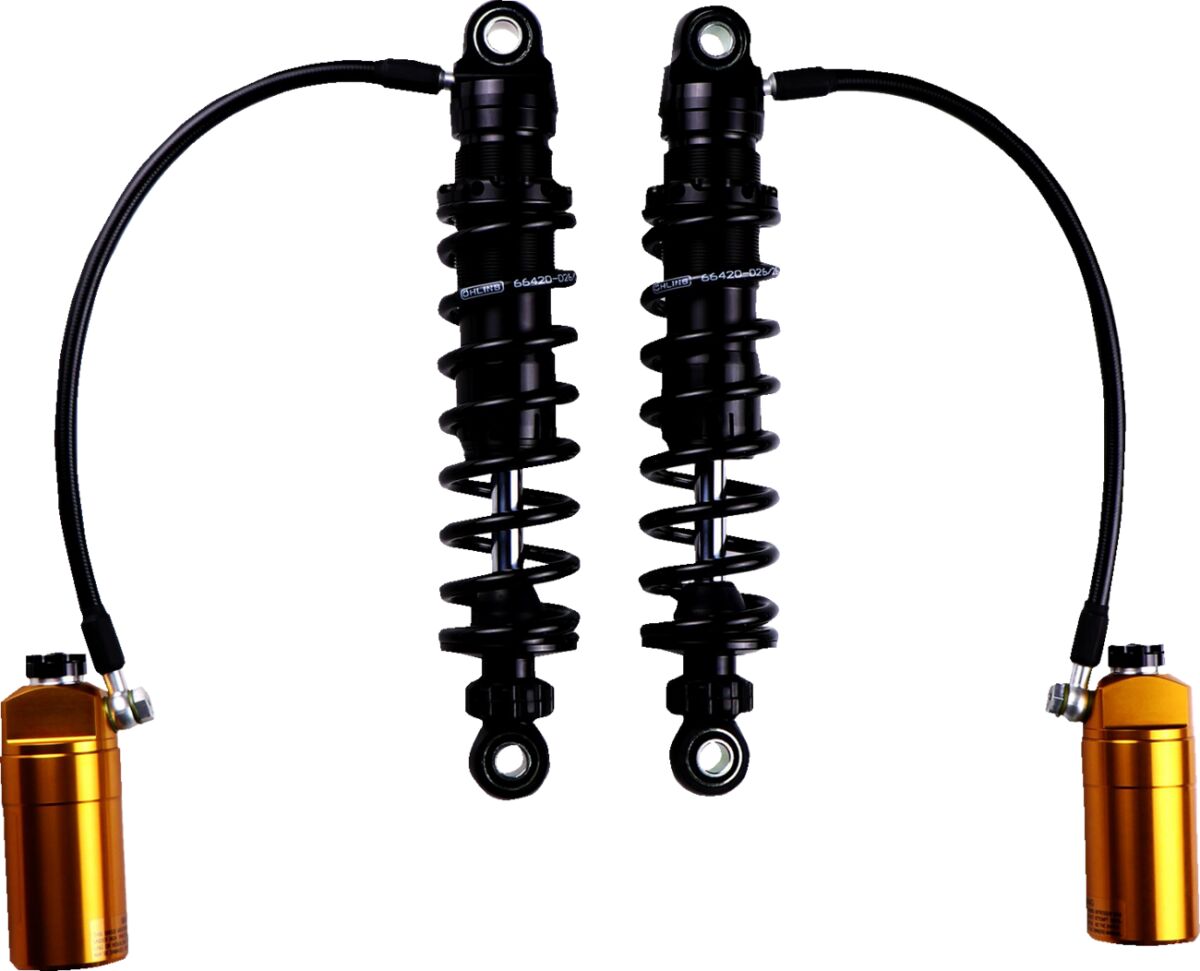 OHLINS SHOCK STX 36 BLACKLINE FULLY ADJ BAGGER 12 HD 778