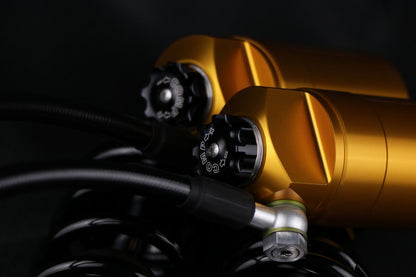 OHLINS SHOCK STX 36 BLACKLINE FULLY ADJ BAGGER 12 HD 779