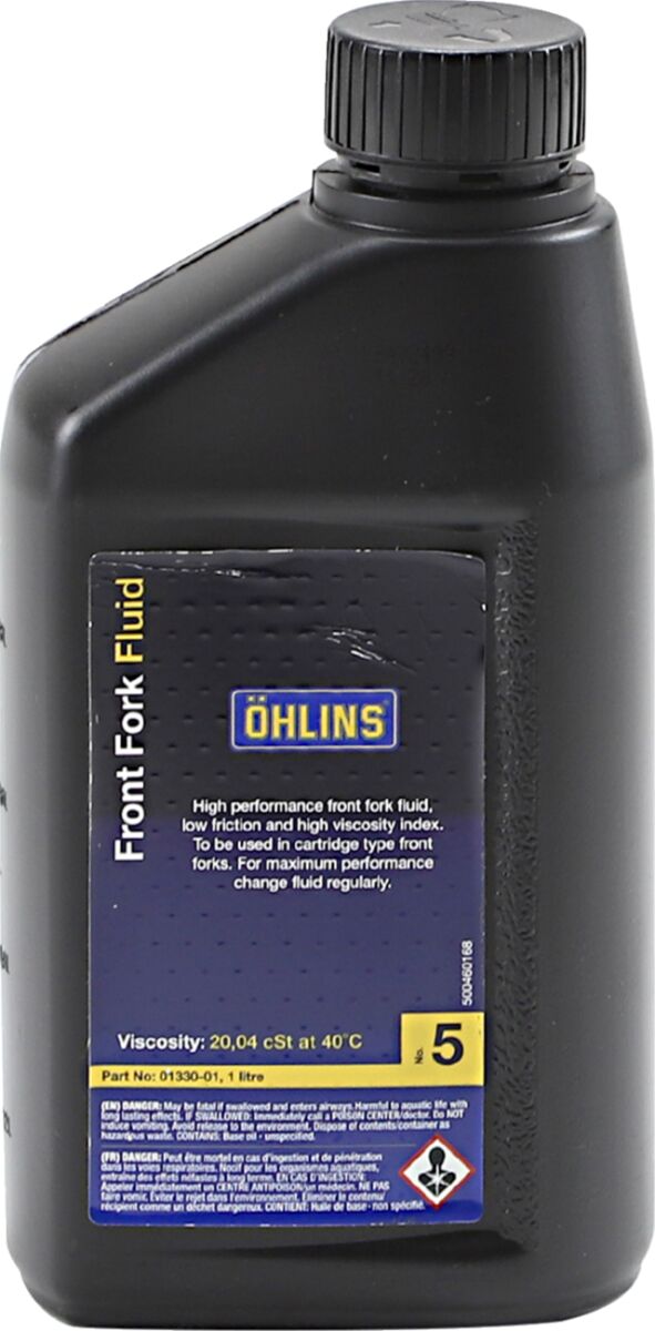 OHLINS FRONT FORK OIL #5 SAE 7 5W 1L 01330-01