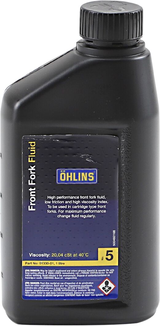 OHLINS FRONT FORK OIL #5 SAE 7 5W 1L 01330-01