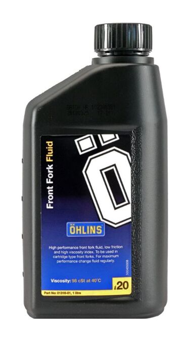 OHLINS FRONT FORK OIL #20 SAE 40W 1L 01316-01