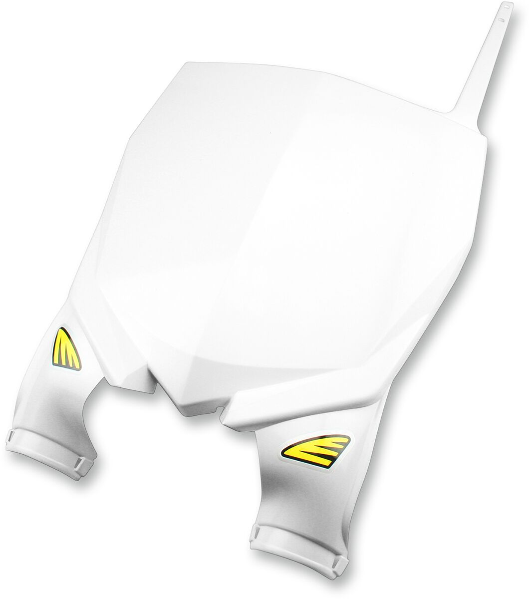 CYCRA STADIUM FRONT NUMBER PLATE YAMAHA WHITE 1CYC-0990-42