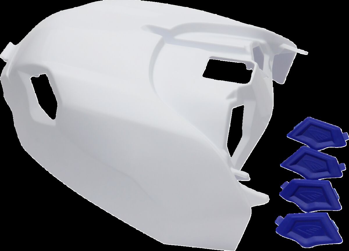 CYCRA AIR BOX VENTED COVER WHITE YAMAHA 1CYC-1789-30