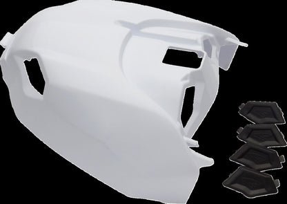 CYCRA AIR BOX VENTED COVER WHITE YAMAHA 1CYC-1789-30