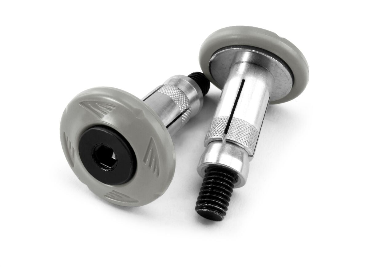 CYCRA GRIP ARMOR BAR END SET GREY 1CYC-0010-80